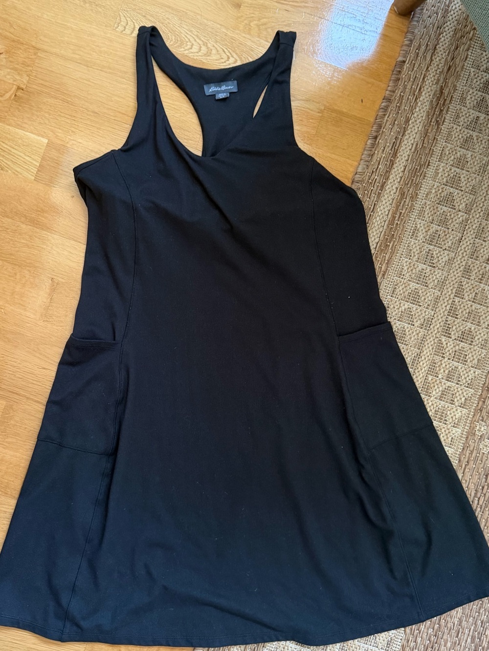 Eddie Bauer Black Racerback Tank Top